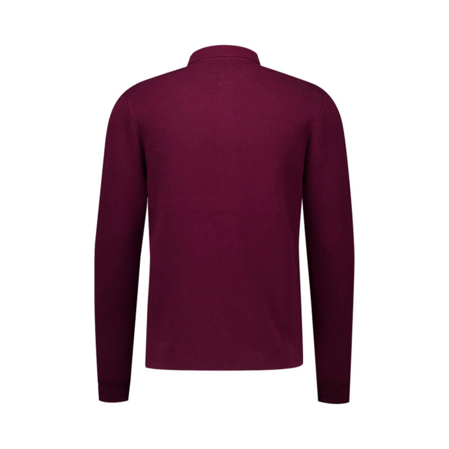 Buy Merc London Rathbone Knitted Overshirt - Burgundy | Overshirtss at Woven Durham