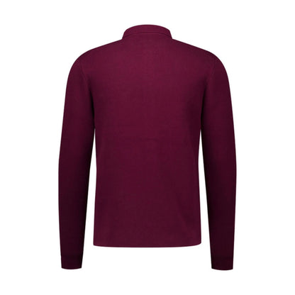 Buy Merc London Rathbone Knitted Overshirt - Burgundy | Overshirtss at Woven Durham