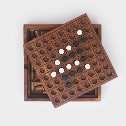 Buy SUCK UK Reversi - Iron & Glory wooden strategy game | s at Woven Durham