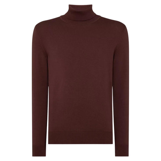 Buy Remus Uomo Roll-Neck Jumper - Burgundy | Roll-Neck Jumperss at Woven Durham