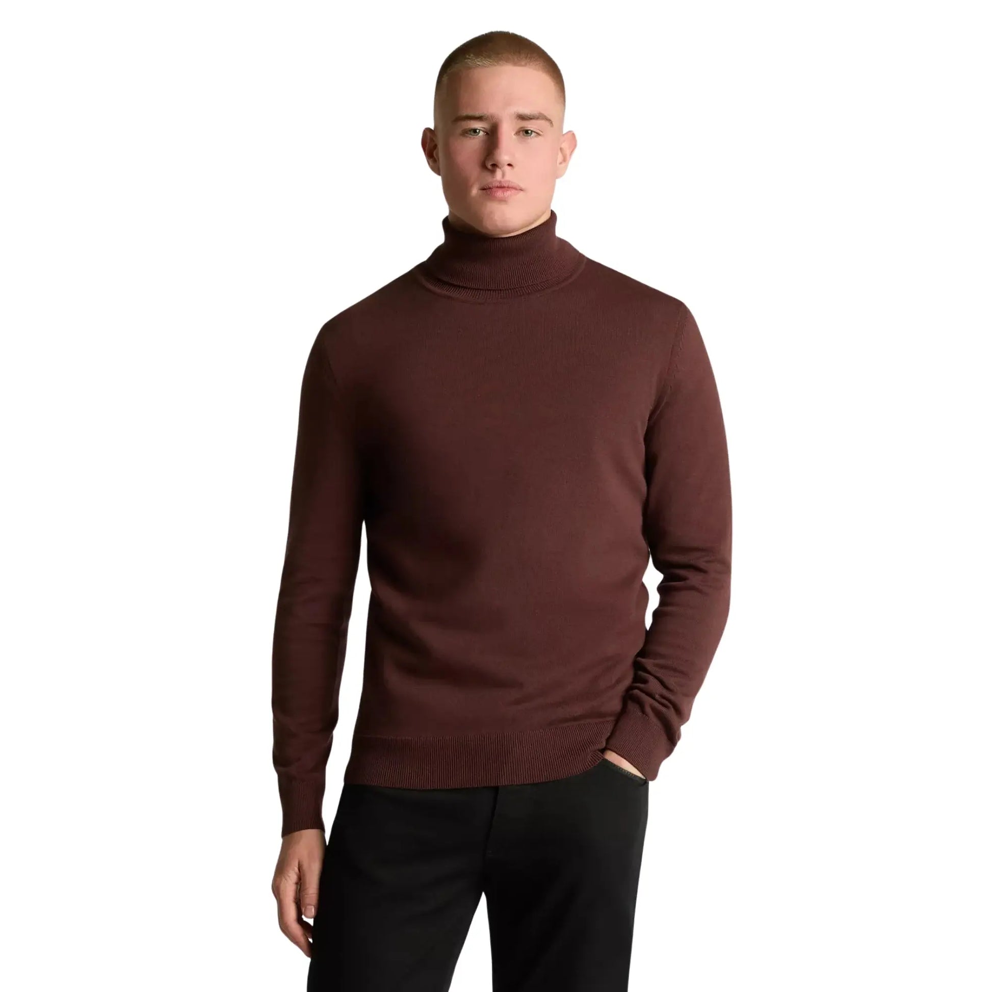 Buy Remus Uomo Roll-Neck Jumper - Burgundy | Roll-Neck Jumperss at Woven Durham