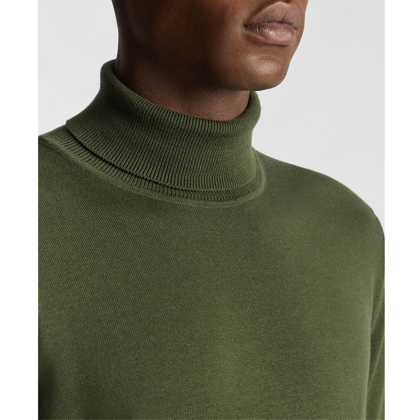 Buy Remus Uomo Roll-Neck Sweater - Green | Roll-Neck Jumperss at Woven Durham