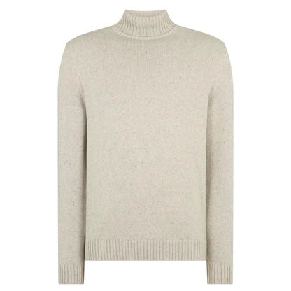 Buy Remus Uomo Roll-Neck Sweater - Light Grey | Crew-Neck Jumperss at Woven Durham