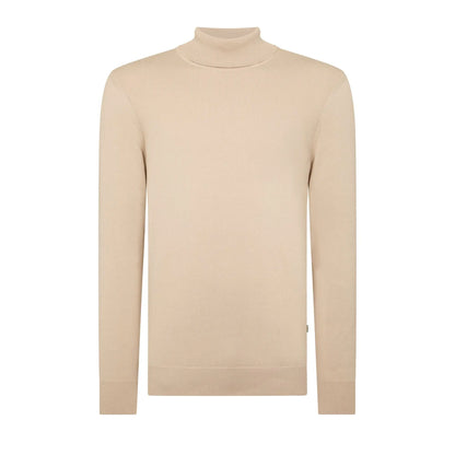 Buy Remus Uomo Roll-Neck Sweater - Stone | Roll-Neck Jumperss at Woven Durham