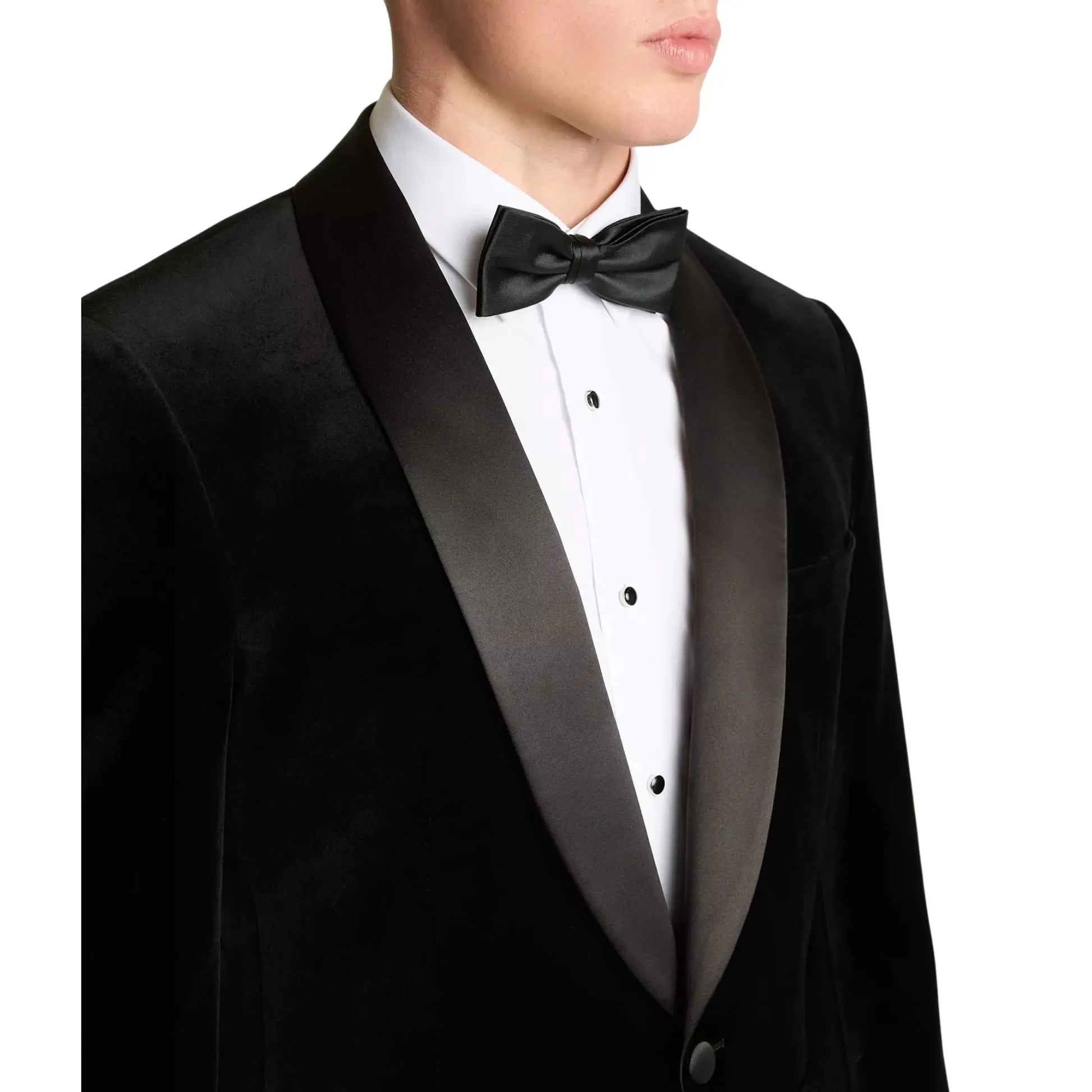Buy Remus Uomo Romeo Shawl Collar Dinner Jacket - Black | Blazerss at Woven Durham