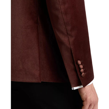 Buy Remus Uomo Romeo Shawl Collar Dinner Jacket - Burgundy | Blazerss at Woven Durham