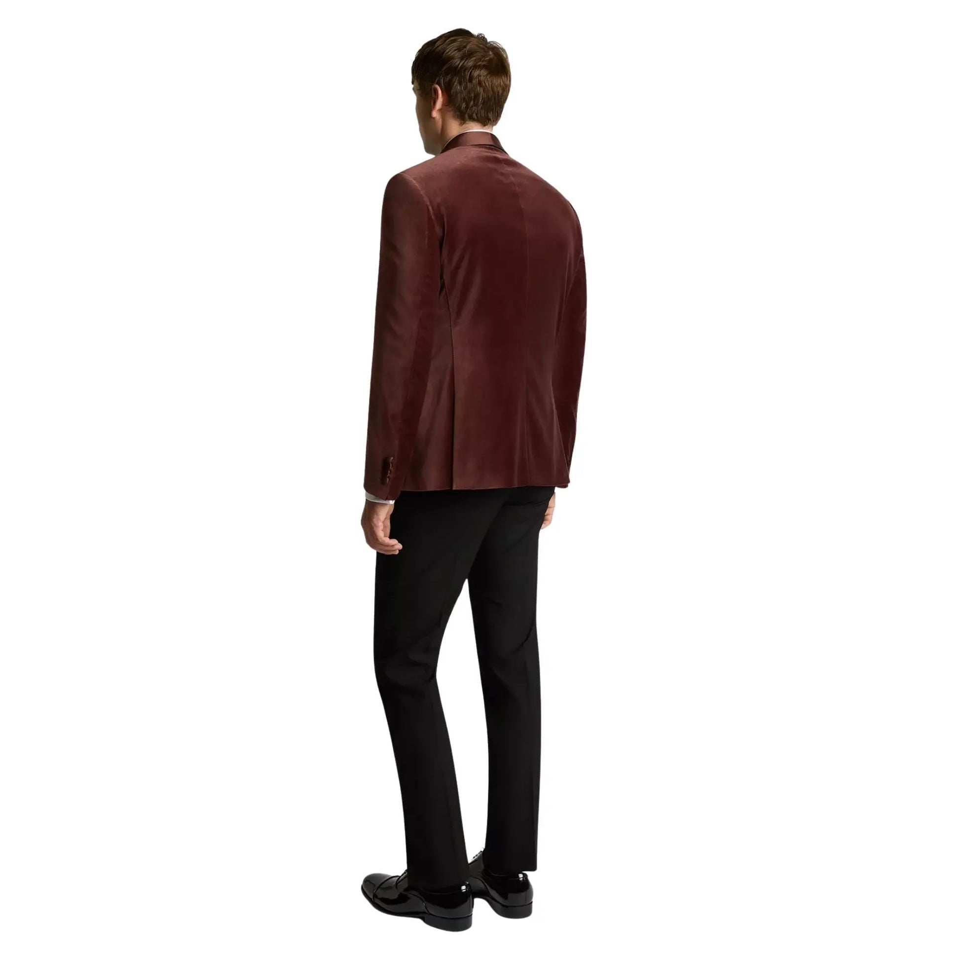 Buy Remus Uomo Romeo Shawl Collar Dinner Jacket - Burgundy | Blazerss at Woven Durham