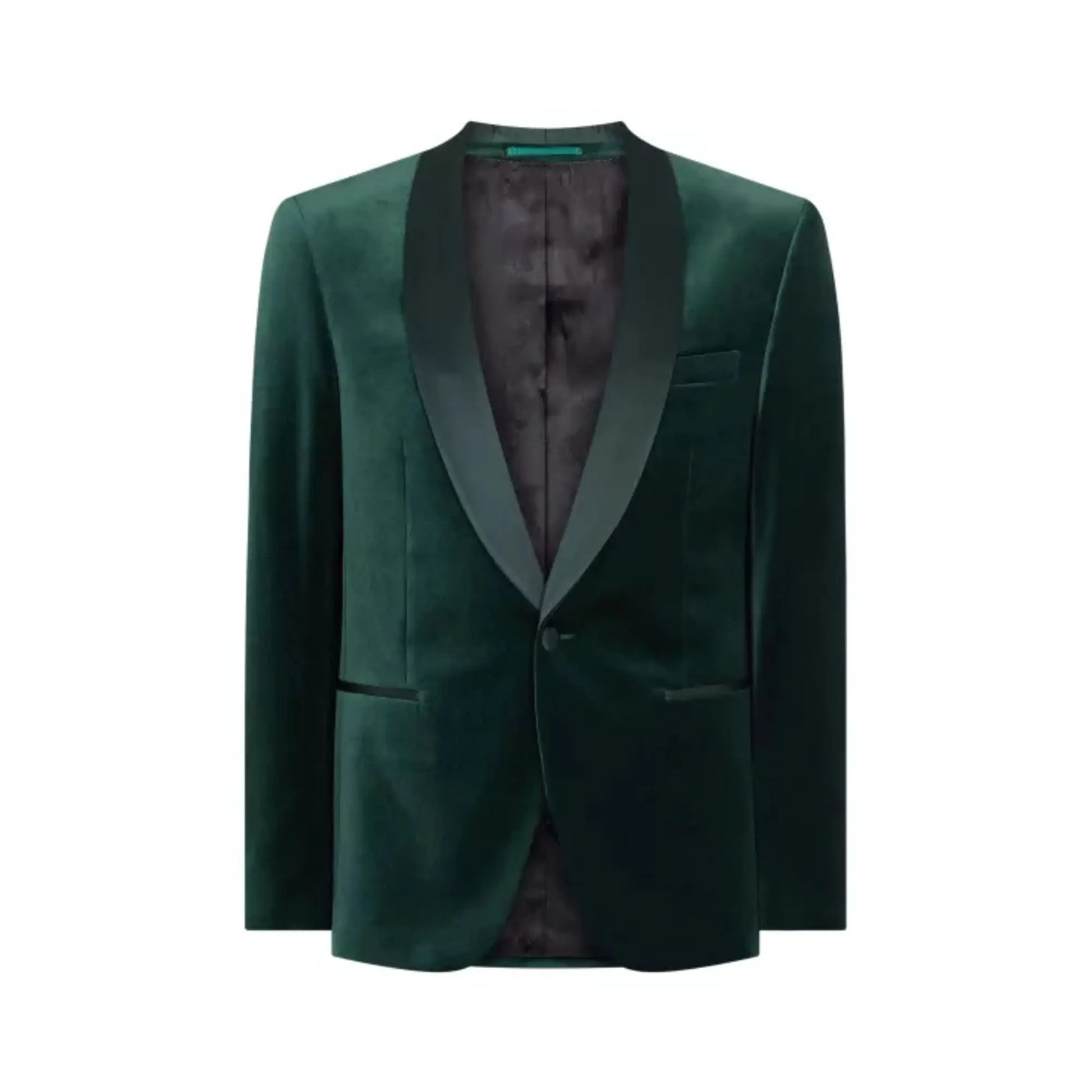 Buy Remus Uomo Romeo Shawl Collar Dinner Jacket - Green | Blazerss at Woven Durham