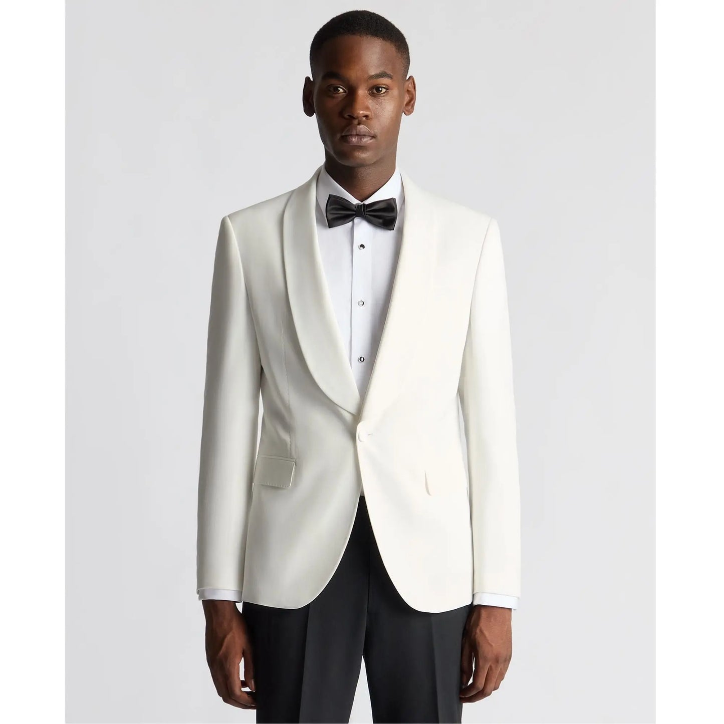 Buy Remus Uomo Romero Tuxedo Jacket - White | Blazerss at Woven Durham