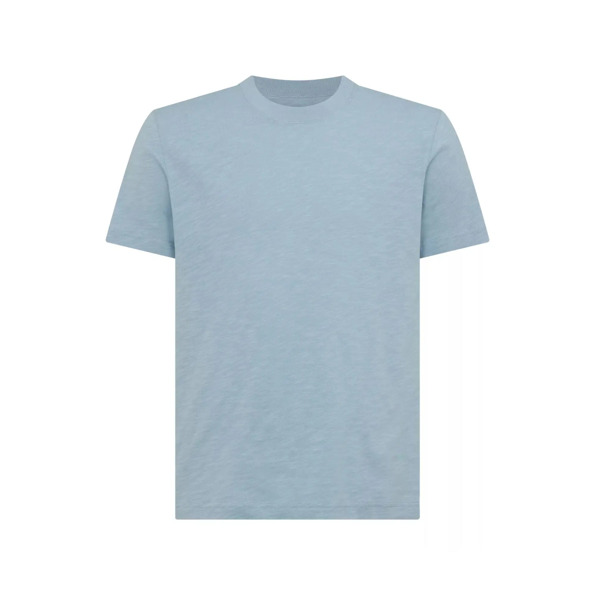 Buy Remus Uomo Round Neck T-Shirt - Light Blue | T-Shirtss at Woven Durham