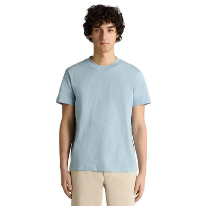 Buy Remus Uomo Round Neck T-Shirt - Light Blue | T-Shirtss at Woven Durham