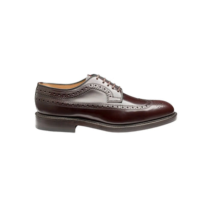 Buy Loake Royal Burgundy Polished Brogue | Brogue Shoess at Woven Durham