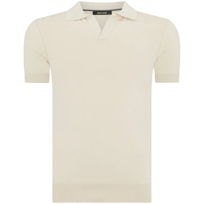 Buy Remus Uomo Short Sleeve Polo Shirt - Cream | Short-Sleeved Polo Shirtss at Woven Durham