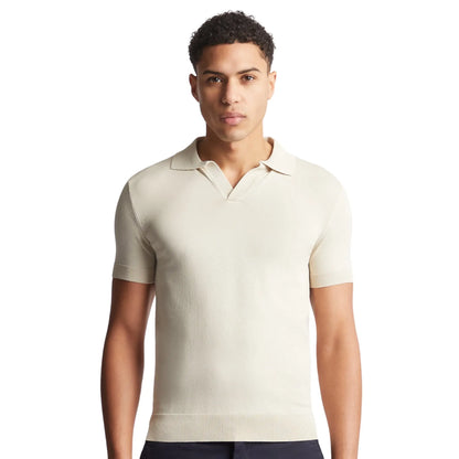 Buy Remus Uomo Short Sleeve Polo Shirt - Cream | Short-Sleeved Polo Shirtss at Woven Durham