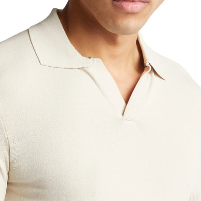 Buy Remus Uomo Short Sleeve Polo Shirt - Cream | Short-Sleeved Polo Shirtss at Woven Durham