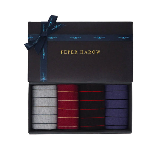 Buy Peper Harow Socks Suave Men's Gift Box | Gift Boxess at Woven Durham