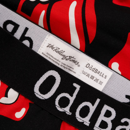 Buy OddBalls The Rolling Stones Tongue - Mens Cotton Boxer Shorts | s at Woven Durham
