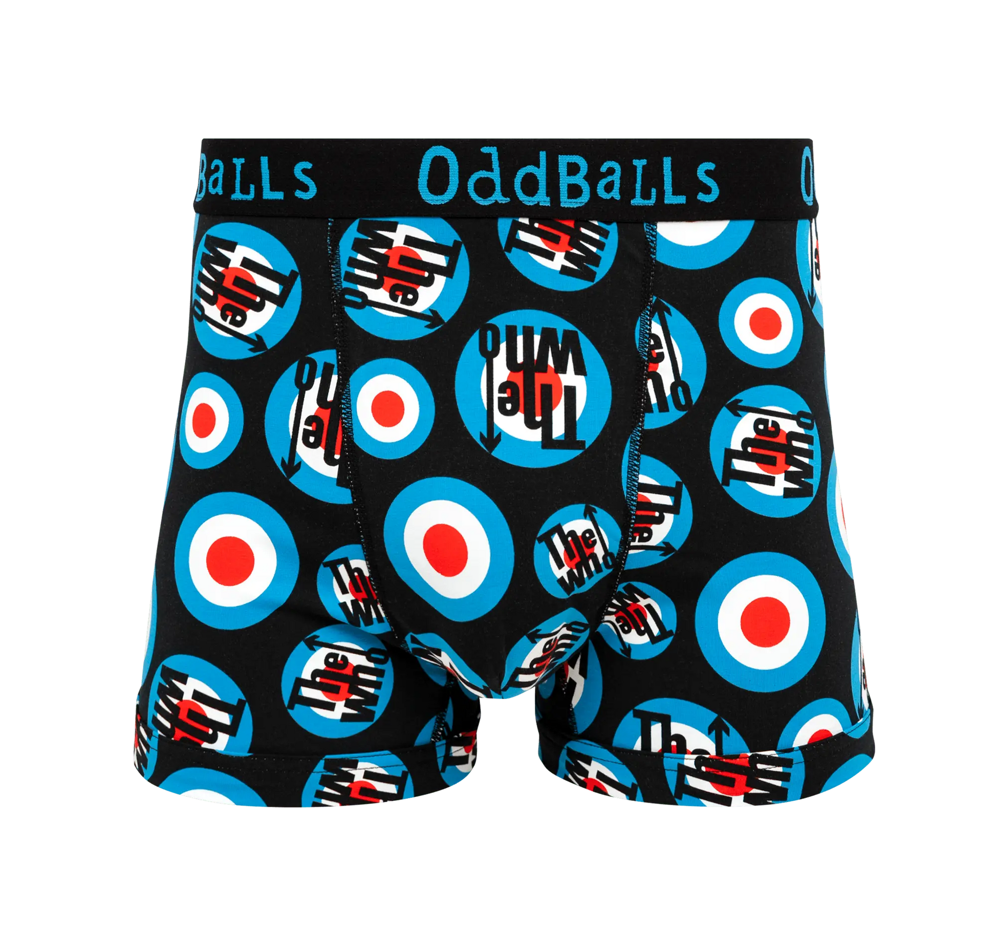 Buy OddBalls The Who - Mens Cotton Boxer Shorts | s at Woven Durham