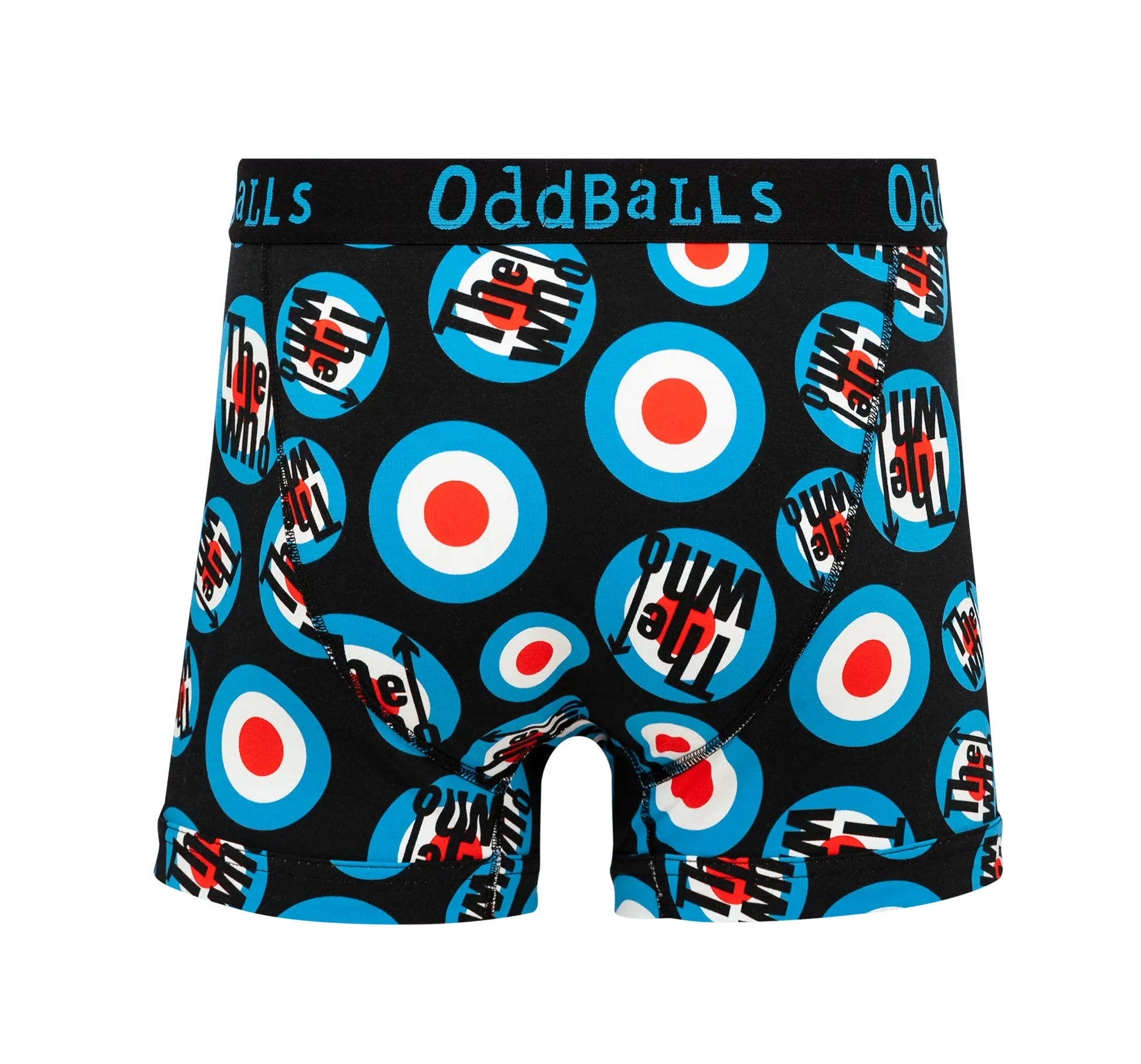 Buy OddBalls The Who - Mens Cotton Boxer Shorts | s at Woven Durham