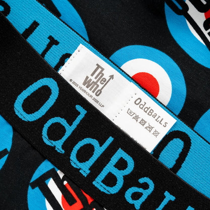 Buy OddBalls The Who - Mens Cotton Boxer Shorts | s at Woven Durham