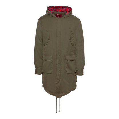 Buy Merc London Tobias Fishtail Parka - Combat Green | Coatss at Woven Durham