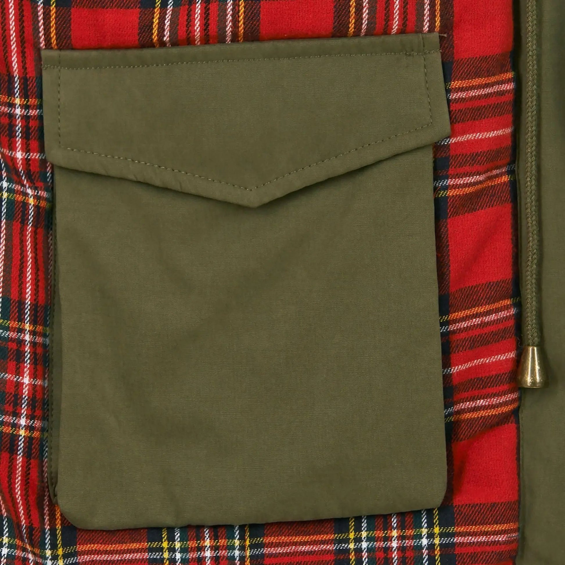 Buy Merc London Tobias Fishtail Parka - Combat Green | Coatss at Woven Durham