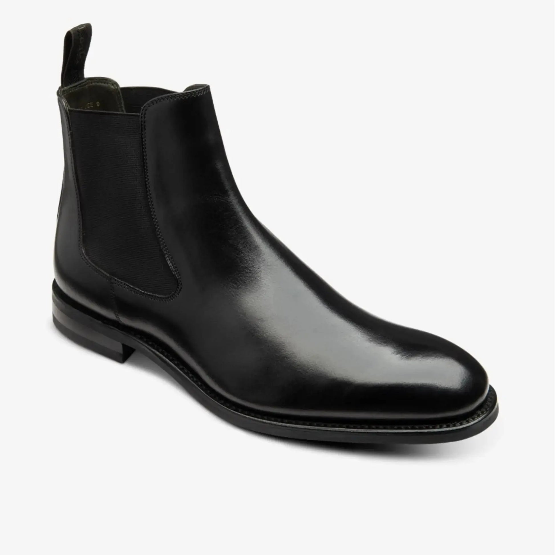 Buy Loake Wareing Leather Chelsea Boot - Black | Chelsea Bootss at Woven Durham