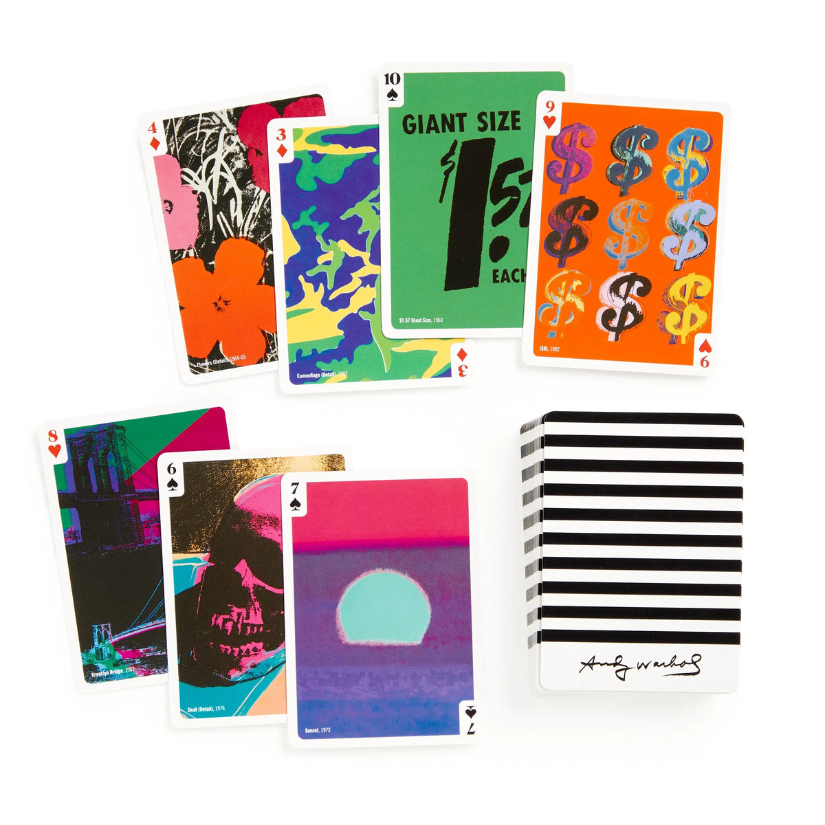 Buy Abrams & Chronicle Books Warhol Pop Art Playing Card Deck (Playing Cards) | Playing Cardss at Woven Durham