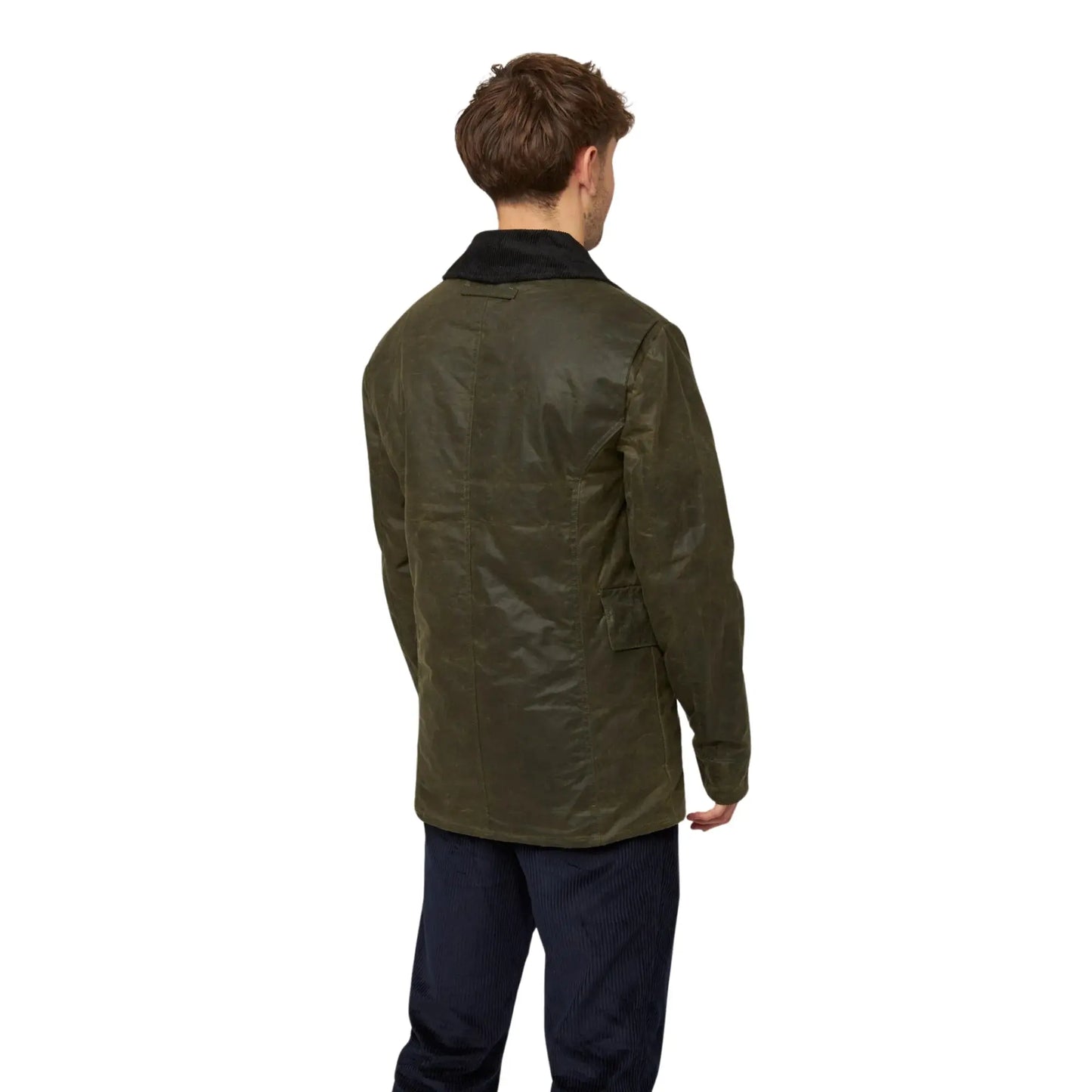 Buy Peregrine Wax Clifton Olive Jacket | Zip-Up Jumperss at Woven Durham