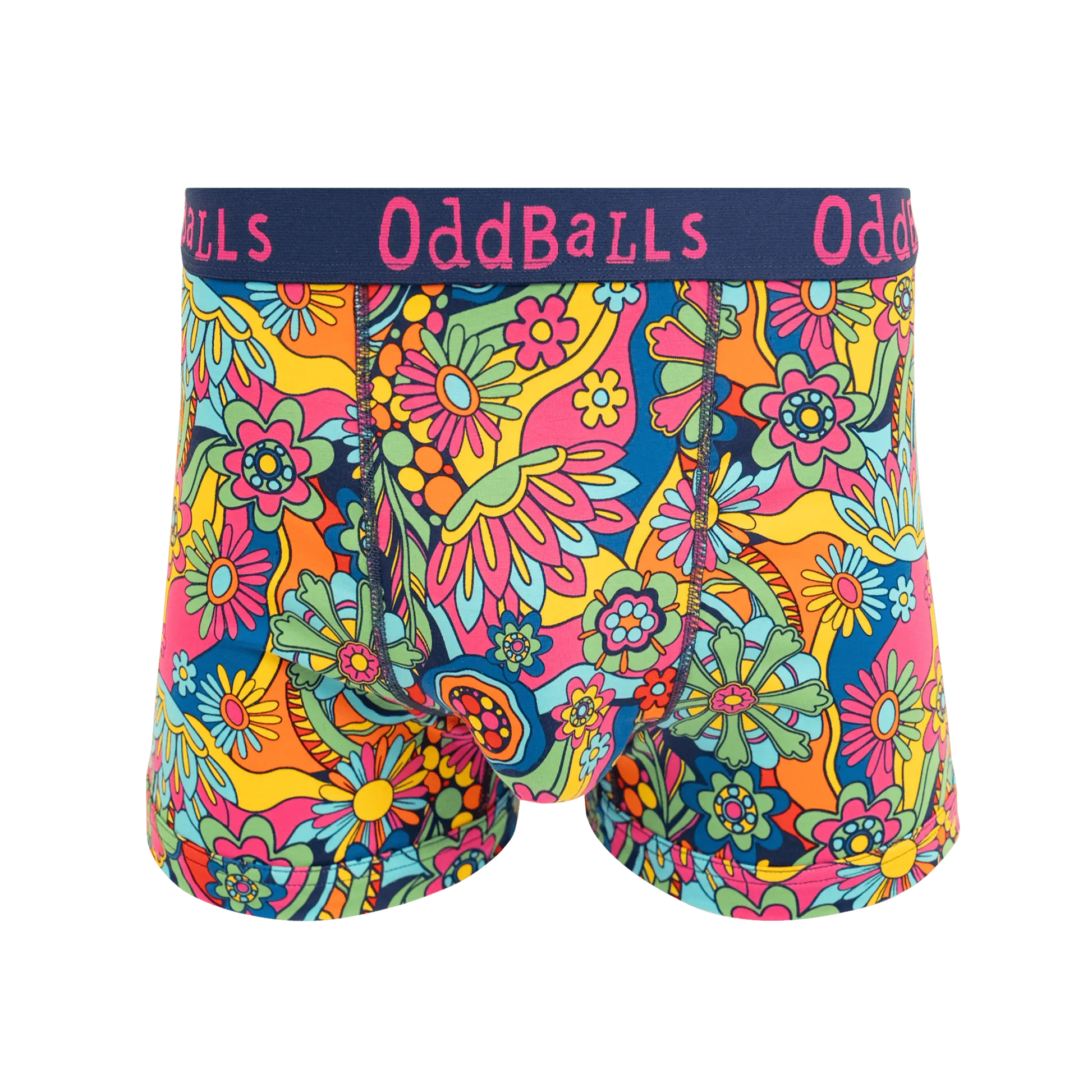 Buy OddBalls Wildflower - Mens Cotton Boxer Shorts | s at Woven Durham