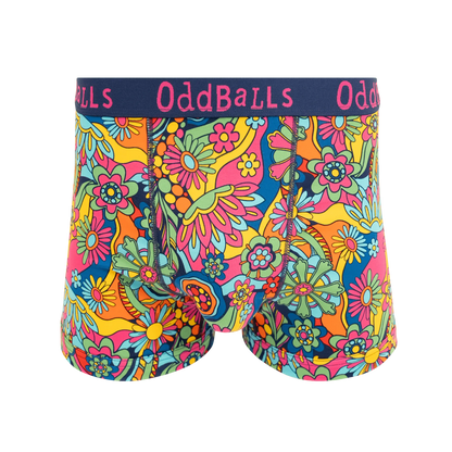 Buy OddBalls Wildflower - Mens Cotton Boxer Shorts | s at Woven Durham