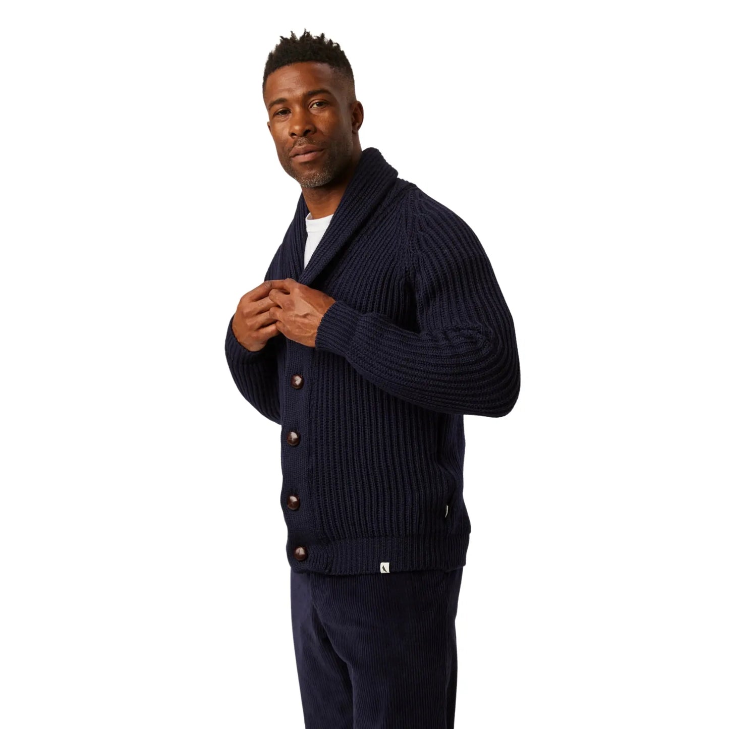 Buy Peregrine Wilkinson Navy Cardigan | Cardiganss at Woven Durham