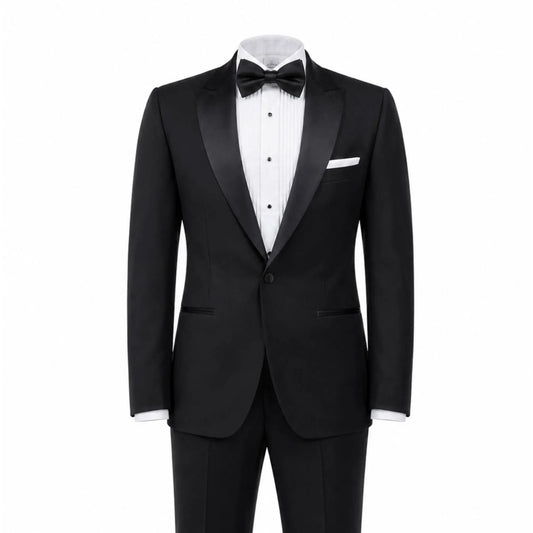 Buy Woven Durham Woven Black 2-Piece Tuxedo | Suitss at Woven Durham