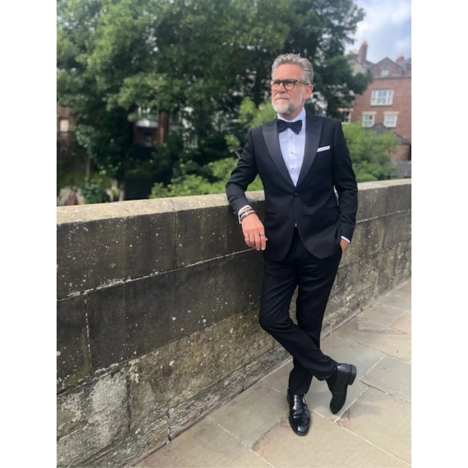 Buy Woven Durham Woven Black 2-Piece Tuxedo | Suitss at Woven Durham