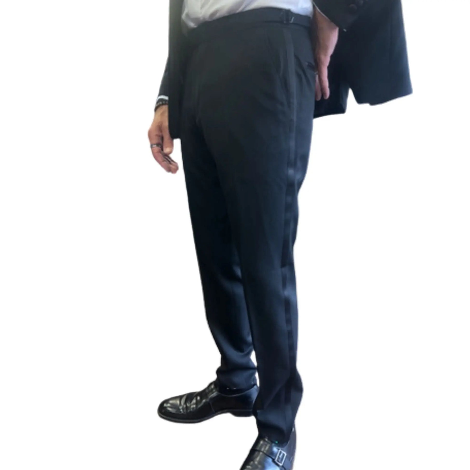 Buy Woven Durham Woven Black 2-Piece Tuxedo | Suitss at Woven Durham