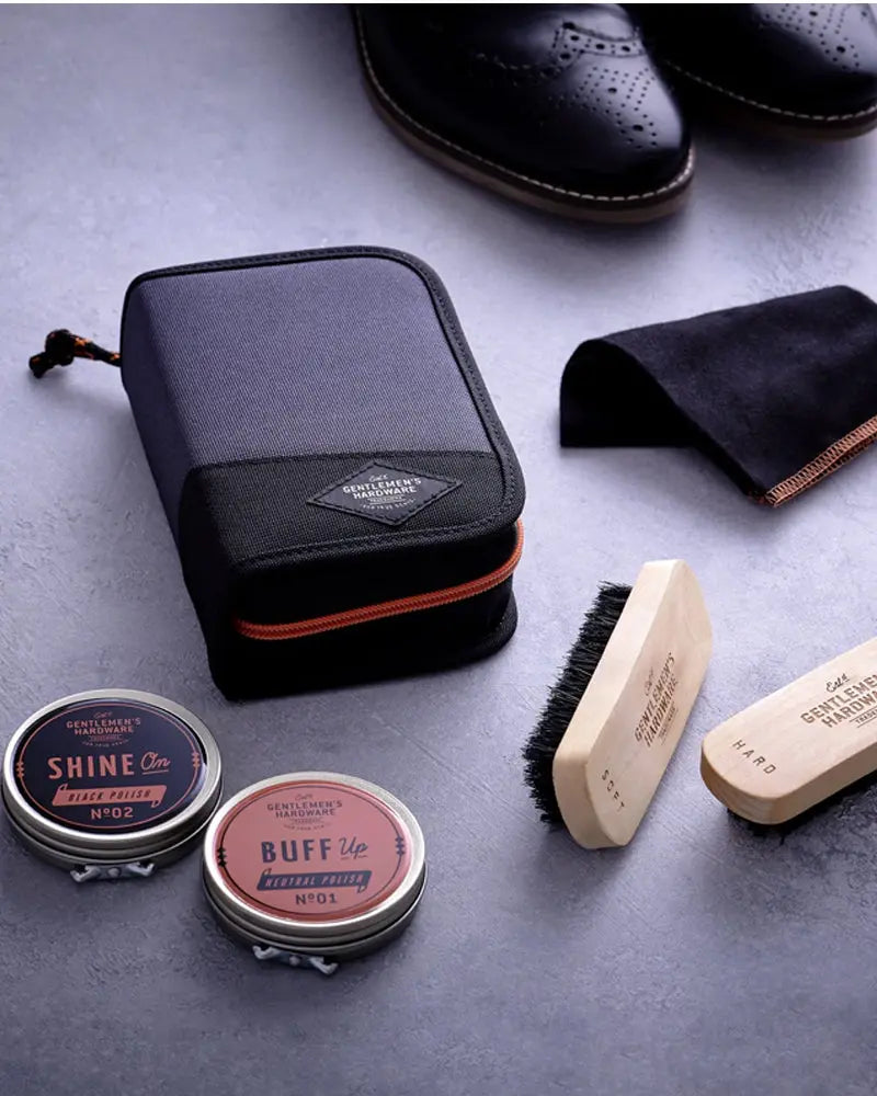 Buy Gentlemen's Hardware Buff Up Shoe Shine Kit | Shoe Care & Toolss at Woven Durham