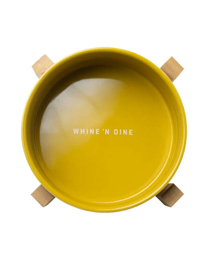 Buy Field + Wander Dog Bowl - Yellow | Dog Bowls at Woven Durham