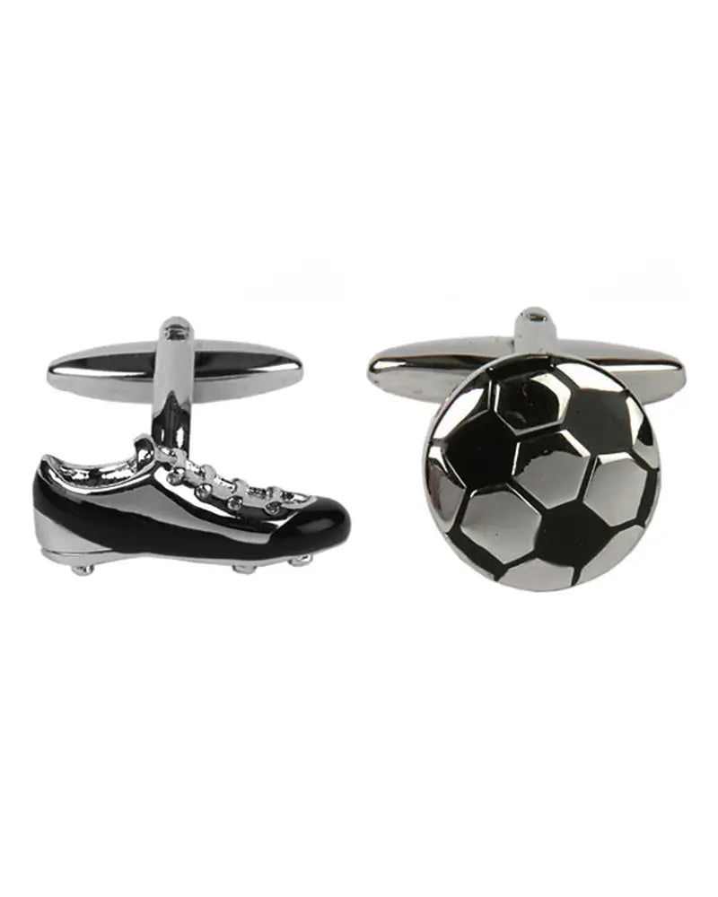 Football Cufflinks - Silver Dalaco