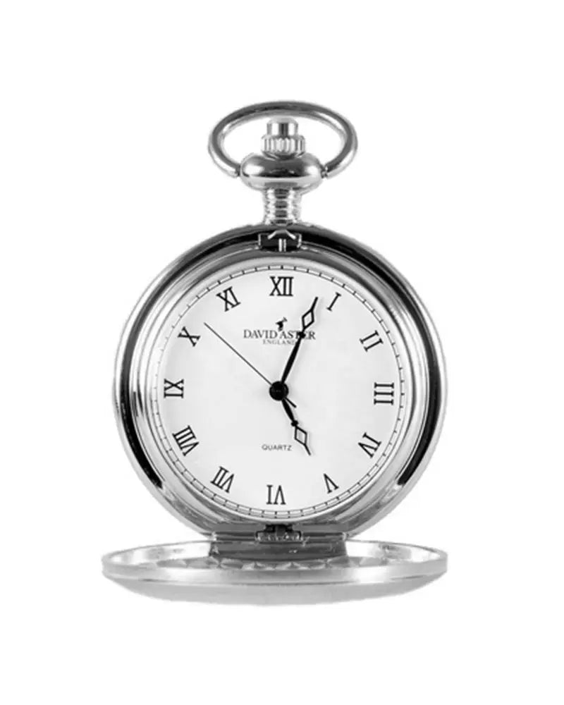 Hunter Pocket Watch - Silver David Aster