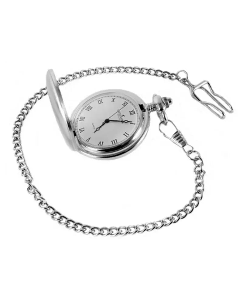 Hunter Pocket Watch - Silver David Aster