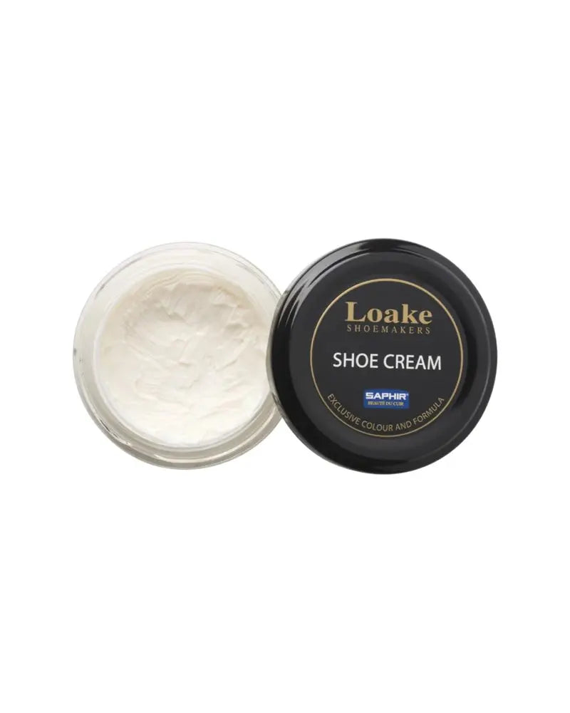 Leather Shoe Cream - Natural Loake