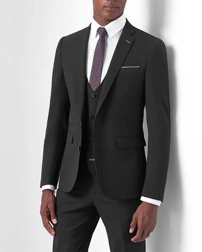 Luca Suit Jacket - Black Remus Uomo