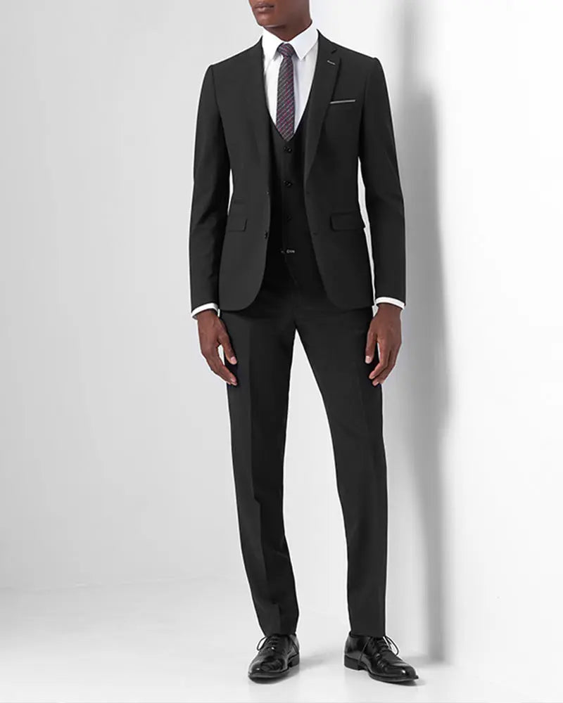 Luca Suit Jacket - Black Remus Uomo