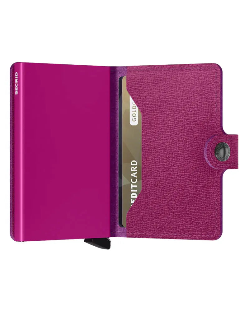 Mini Wallet - Crisple Fuchsia Secrid