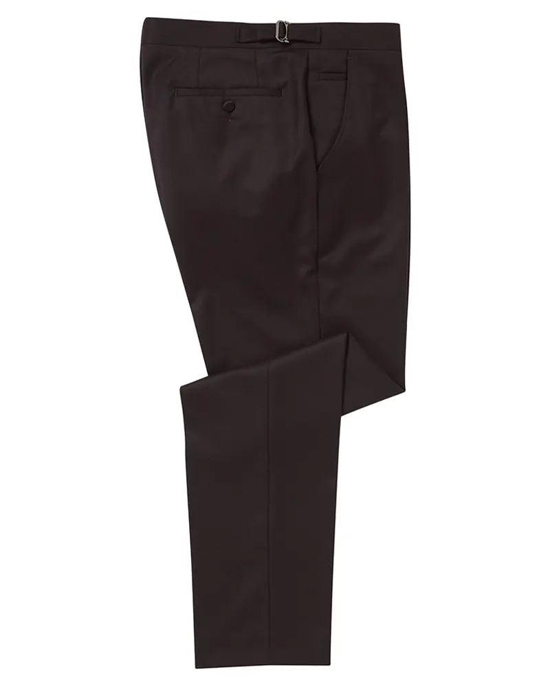 Rocco Dinner Suit Trouser - Burgundy Remus Uomo