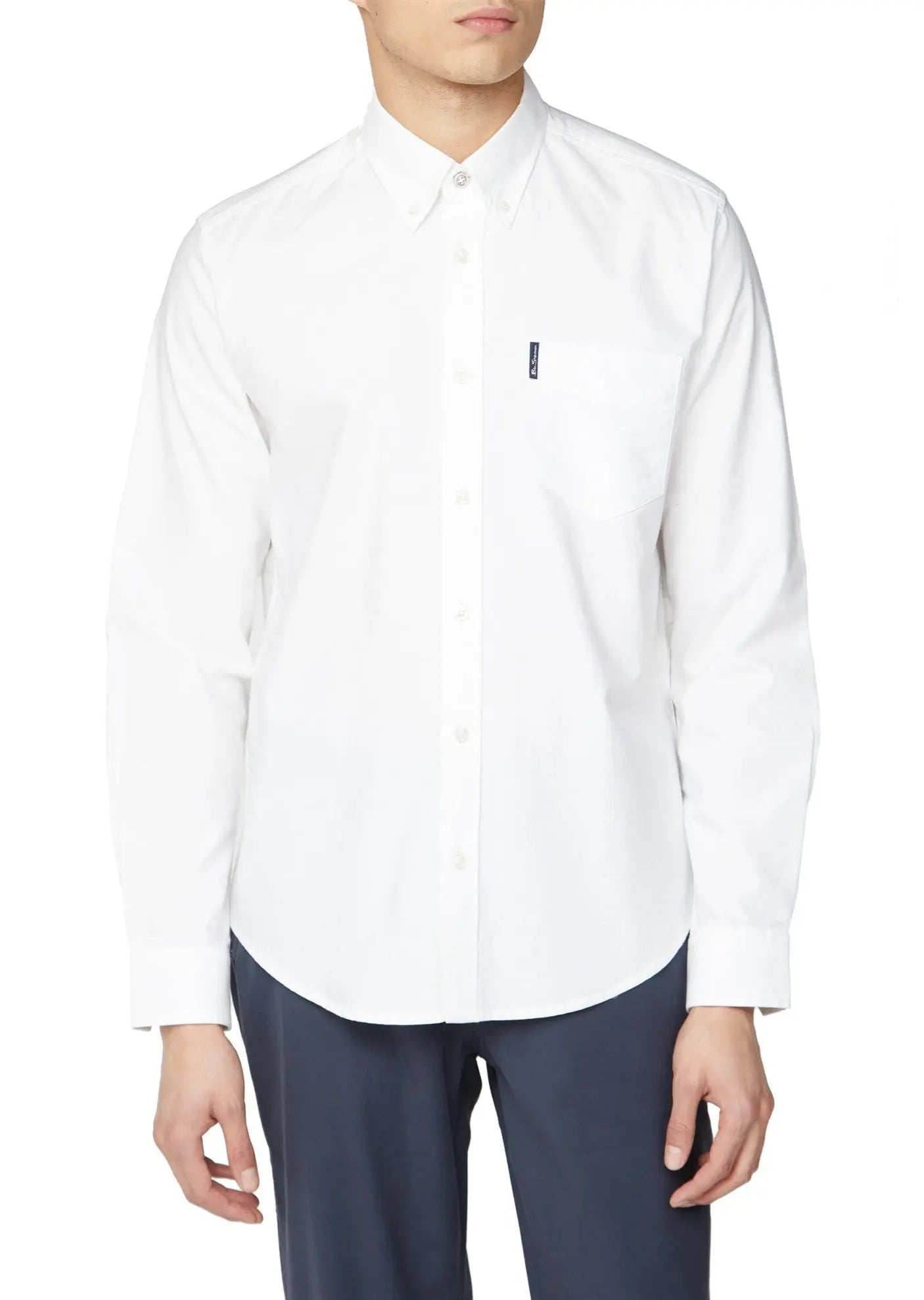 Ben Sherman White Signature Oxford Shirt From Woven Durham