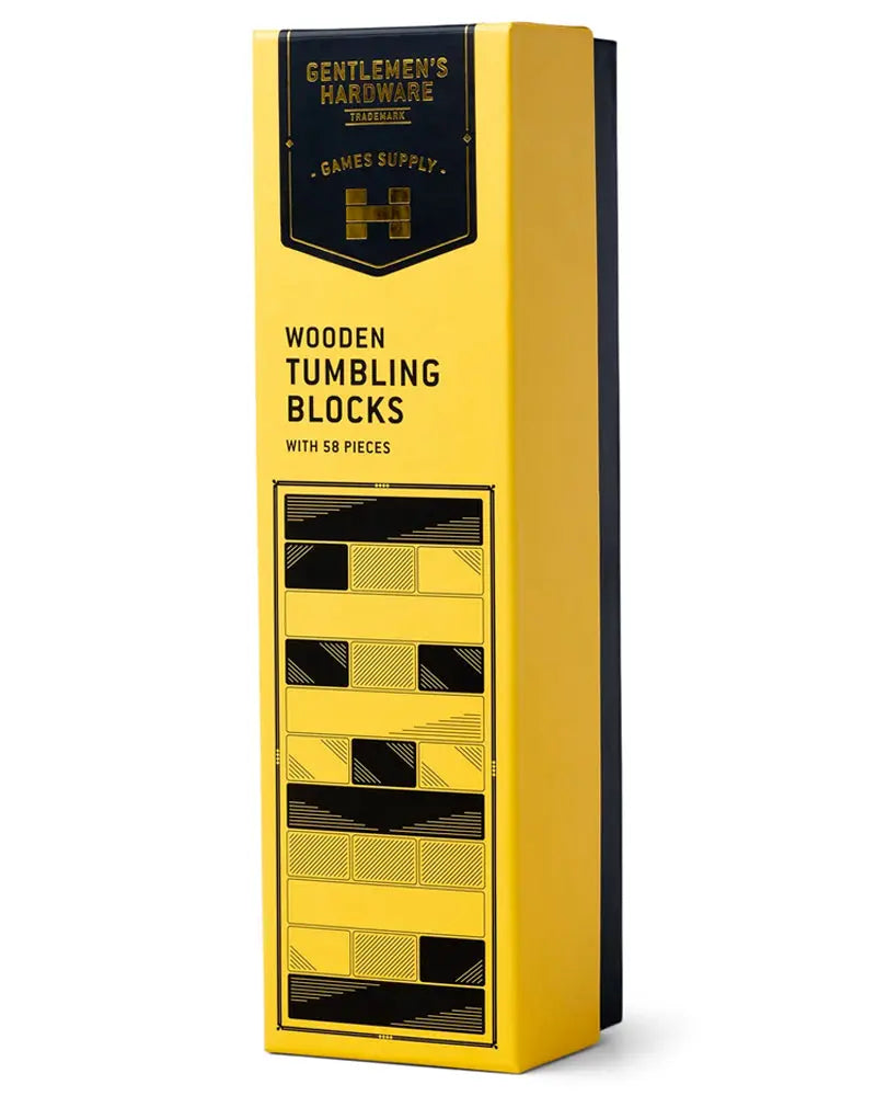 Wooden Tumbling Blocks Game Gentlemen's Hardware